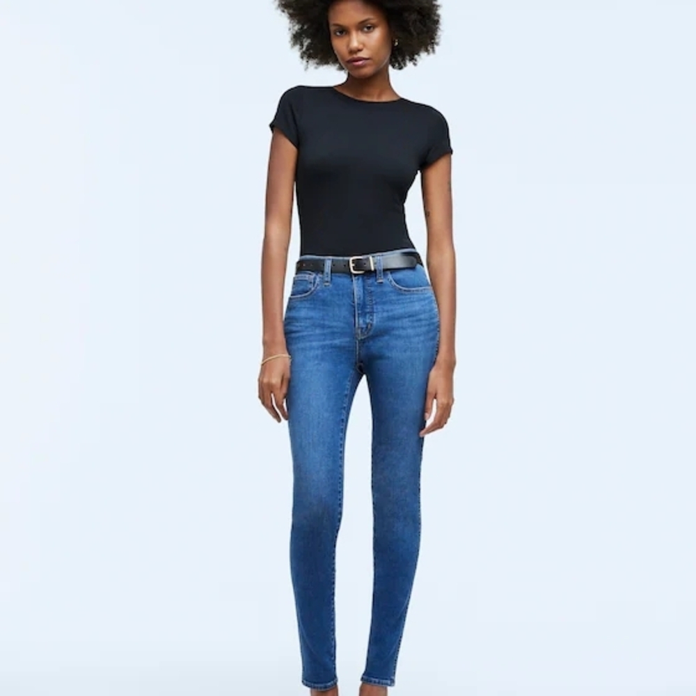 Madewell Women's Blue Skinny Jeans